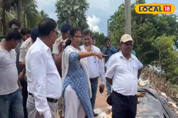 ক্ষতিগ্রস্ত বাঁধ পরিদর্শনে জেলাশাসক, তারপর যা হল... ক্ষতিগ্রস্ত বাঁধ পরিদর্শনে জেলাশাসক, তারপর যা হল...