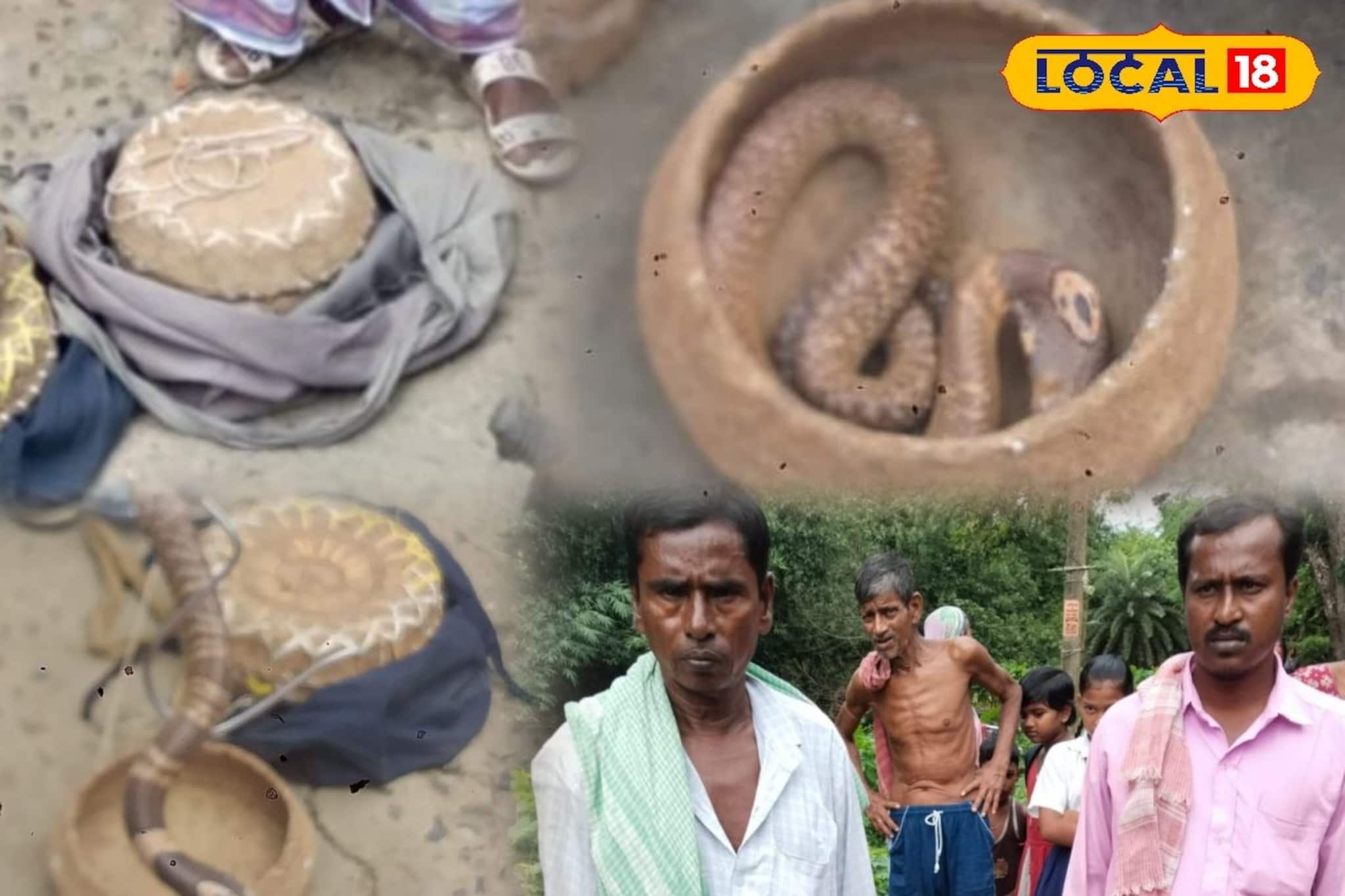 মতলবটা ঠিক কী! দুই অপরিচিতর অভিসন্ধিটা কী, গ্রামবাসীরা চেপে ধরতেই ঝোলা থেকে বেরোল কেউটে