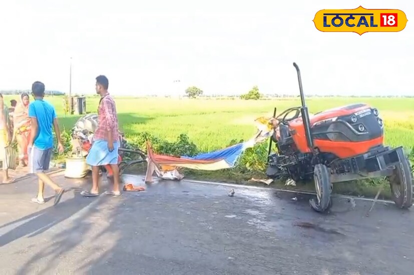 ঘটনাকে কেন্দ্র করে চাঞ্চল্য ছড়ায় এলাকায়।স্থানীয় ও পুলিশ সূত্রে জানা গেছে,কাটোয়ামুখি গম বোঝাই লরিটি মেমারীমুখি ট্রাক্টরের সামনে নিয়ন্ত্রণ হারিয়ে ধাক্কা মারলে ট্রাক্টরের চালক সহ ট্রাক্টরে থাকা আরও ৩ জন গুরুতরভাবে জখম হন।