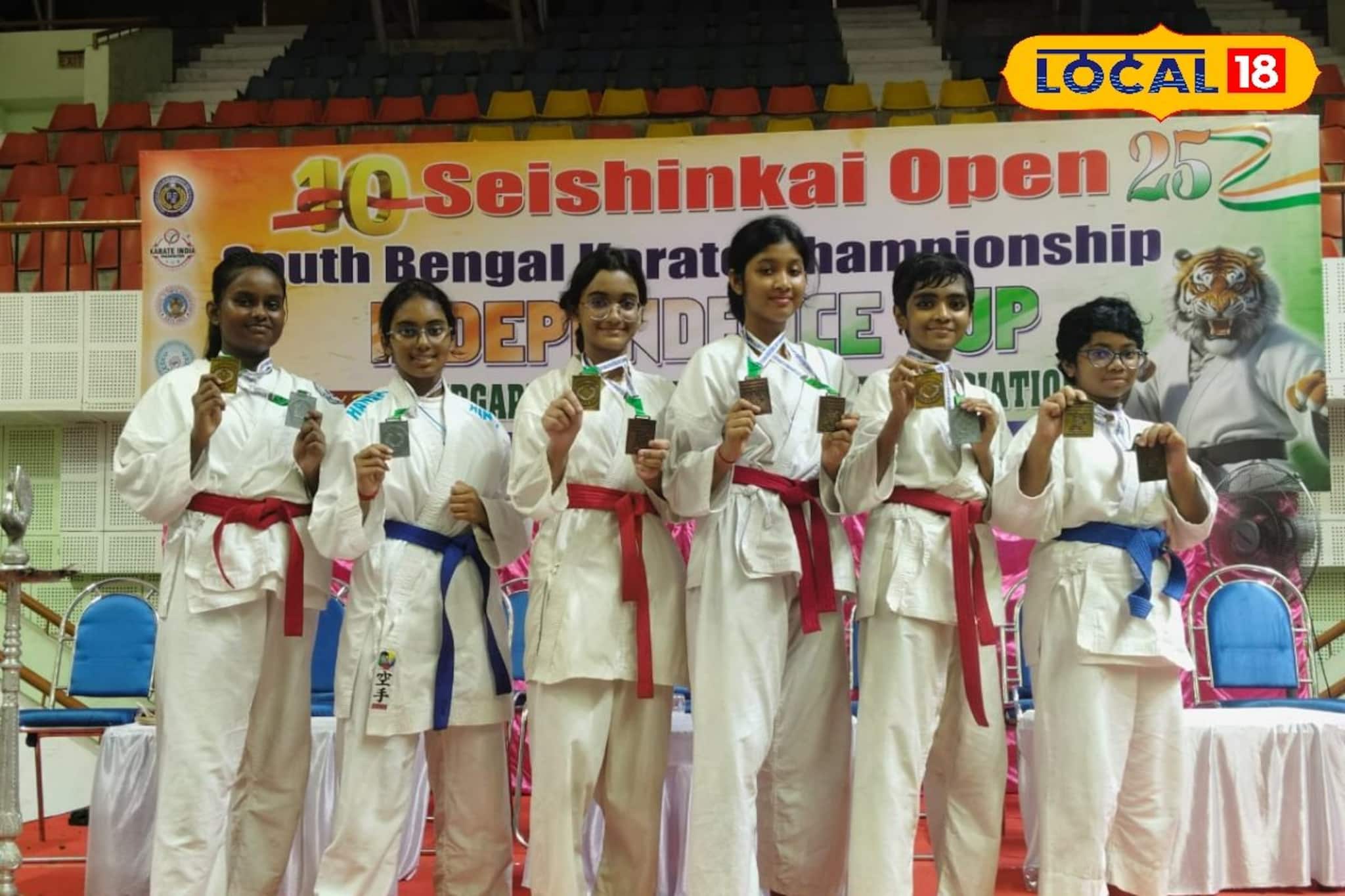 ক্যারাটে চ্যাম্পিয়নশিপে বাংলার জয়জয়কার! ১০টি স্বর্ণ পদক ছিনিয়ে নিল 'এই' জেলা