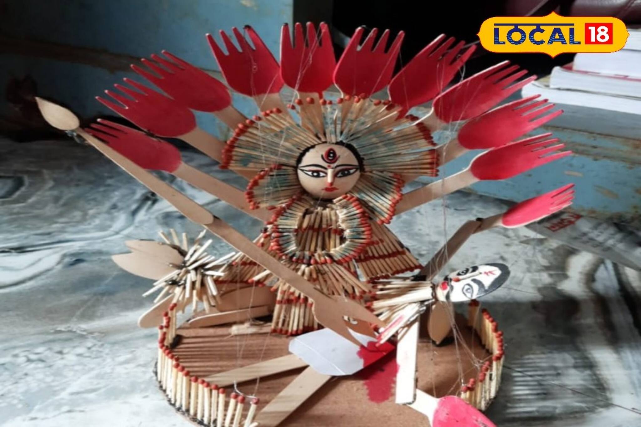 হাতে 'জাদু' আছে! ফেলে দেওয়া জিনিস দিয়েই চমৎকার শিল্পকলা, না দেখলে বিশ্বাস হবে না