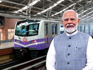 কলকাতায় এশিয়ার বৃহত্তম ‘আন্ডারগ্রাউন্ড মেট্রো’ স্টেশনের উদ্বোধনে মোদি