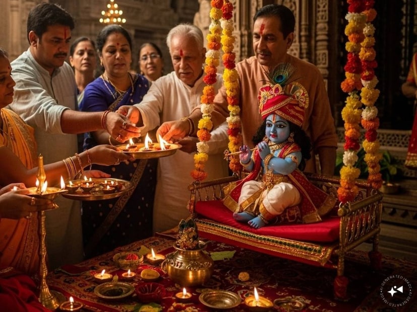 একেই এ বার জন্মাষ্টমী পড়েছে শ্রাবণ মাসে৷ তার উপর কখন,কবে পুজো শুরু হবে, সেটা নিয়েও দেখা দিয়েছে সংশয়৷ ১৫, ১৬ নাকি ১৭ অগাস্ট?-এই ৩ দিনের মধ্যে কবে পূজিত হবেন নাড়ুগোপাল? ভক্তরা দ্বিধা বিভক্ত৷ ভক্তদের চিন্তা দূর করেছেন জ্যোতিষশাস্ত্রে বিশেষজ্ঞ পণ্ডিত কল্কি রাম৷ তিনি জানিয়েছেন কবে জন্মাষ্টমী ব্রত পালন করা শুভ৷