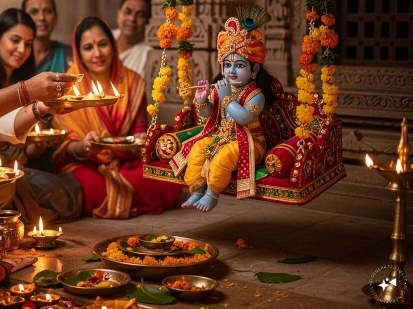 সাধারণত ভাদ্রপদ মাসের কৃষ্ণ পক্ষের অষ্টমী তিথির মধ্যরাতে পালিত হয় শ্রীকৃষ্ণের আবির্ভাব তিথি৷ কিন্তু এ বার পালিত হচ্ছে শ্রাবণ মাসে৷ চান্দ্রমাস ও সৌরমাসের গণনায় কিছু পার্থক্য থাকে৷ এ বছর চান্দ্র মাসের ভাদ্রপদা মাসের অষ্টমী তিথি পড়েছে সৌরমাসের শ্রাবণে৷ তাই শ্রাবণ মাসেই পালিত হচ্ছে এই পার্বণ৷ এছাড়া রোহিণী নক্ষত্র এবং বৃষরাশিতে চন্দ্রের অবস্থানও গুরুত্বপূর্ণ জন্মাষ্টমী উৎসব পালনের ক্ষেত্রে৷