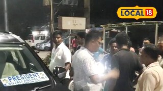 গাড়িতে হামলার অভিযোগ ঘিরে উত্তেজনা এলাকায় 