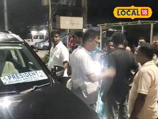 গাড়িতে হামলার অভিযোগ ঘিরে উত্তেজনা এলাকায় 