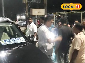 গাড়িতে হামলার অভিযোগ ঘিরে উত্তেজনা এলাকায় 