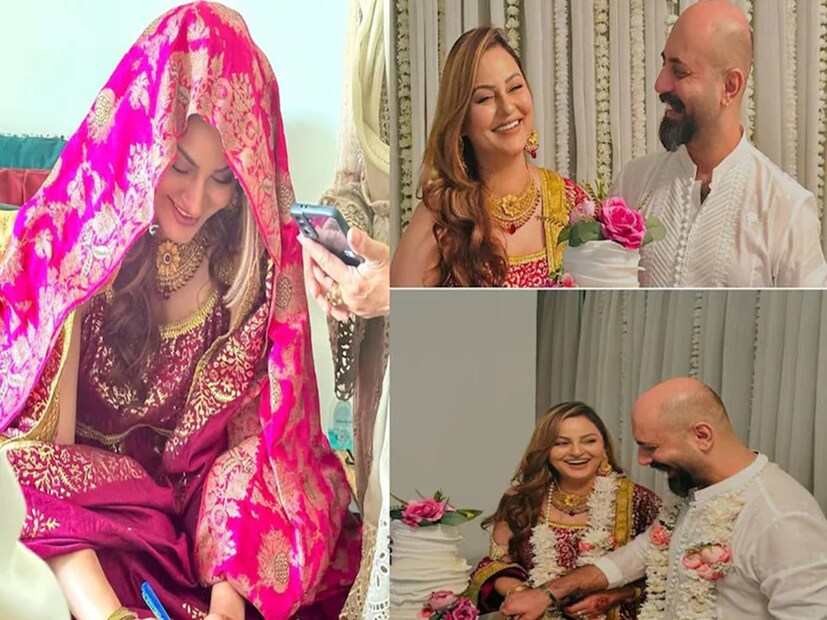 জাভেরিয়ার কথায়, “বিয়ে খুবই ভাল বিষয়। বয়স এক্ষেত্রে কোনও সমস্যা নয়। আর বিয়ের জন্য আদিলকে রাজি করানো ছিল মুশকিল। আমাদের এক বন্ধুর বাড়িতে নৈশভোজের আমন্ত্রণেই আমাদের আলাপ। প্রথম সাক্ষাৎ ছিল বেশ দারুণ। এরপর বারবার দেখা হতে থাকে আমাদের। একাধিক বিষয় নিয়ে আমরা আলোচনা করেছি। আসলে এই বয়সে বিয়ে নিয়ে সমাজ কী বলে, সেটা নিয়েই বেশি কথা হয়! এটা আদিলেরও দ্বিতীয় বিয়ে। আমি সেটা আগে জানতাম না। এটা আমার জন্য লজ্জার বিষয়।” 