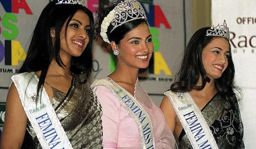 ২০০০ সালের ১২ মে সাইপ্রাসের নিকোসিয়ায় অনুষ্ঠিত প্রতিযোগিতায় মিস ইউনিভার্স-এর শিরোপা উঠেছিল লারা দত্তর মাথায়। আবার ওই একই বছরে মিস ইন্ডিয়া প্রতিযোগিতায় অংশ নিয়েছিলেন দিয়া। তিনি রানার আপ হয়েছিলেন। পরে তাঁর মাথায় উঠেছিল মিস এশিয়া প্যাসিফিক জয়ের মুকুট। ওই ২০০০ সালেই প্রিয়াঙ্কা চোপড়া মিস ওয়ার্ল্ডের খেতাব জিতেছিলেন। বলিউড কেরিয়ারের কথা বলতে গেলে ২০০১ সালে ‘রেহনা হ্যায় তেরে দিল মেঁ’ ছবির হাত ধরে বি-টাউনে পদার্পণ করেছিলেন দিয়া। আর ২০০৩ সালে অক্ষয় কুমারের সঙ্গে ‘আন্দাজ’ ছবিতে অভিনয়ের মাধ্যমে বলিউড ডেবিউ হয়েছিল প্রিয়াঙ্কা এবং লারার।