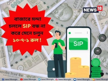 বাজারে মন্দা চললে SIP বন্ধ না করে মেনে চলুন ১০-৭-১ রুল ! হবে লাভই লাভ বাজারে মন্দা চললে SIP বন্ধ না করে মেনে চলুন ১০-৭-১ রুল ! হবে লাভই লাভ