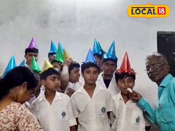 কেক কেটে পড়ুয়াদের জন্মদিন পালন, দুপুরে এলাহি ভুরিভোজ! মেনুতে…! আয়োজনে বেজায় খুশি খুদেরা