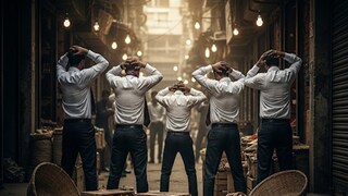 আতঙ্কিত ব্যবসায়ীরা আতঙ্কিত ব্যবসায়ীরা