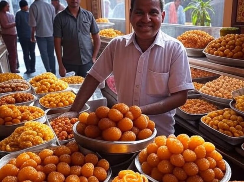 আজকের দিনে দাঁড়িয়ে গুরুগ্রামকে ঝাঁ-চকচকে শহরই বলা যায়। অন্ধকার নামলেই গুরুগ্রামের বুকে দাঁড়িয়ে থাকা গগনচুম্বী বহুতলগুলির কারণে এই শহরটিও যেন আলোয় ঝলমলে হয়ে ওঠে। আর নানা ধরনের স্ট্রিট ফুডের গন্ধে ভরে ওঠে গুরুগ্রামের আকাশ-বাতাস। তবে এখানে রয়েছে একটি মিষ্টির দোকান। যা সকলের মনে জায়গা করে নিয়েছে। এখানে কথা হচ্ছে, ওম স্যুইটস-এর। নিজেদের কঠোর পরিশ্রম এবং মিষ্টি ব্যবহারের মাধ্যমে ৬০০ কোটি টাকার এই ব্যবসা দাঁড় করিয়েছে কাঠুরিয়া পরিবার। 