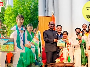 রাজ্যপালের হাতে ‘পথের পাঁচালি’র মুহূর্ত, কৌতূহল ভরা চোখে একটি মেয়ে, রাজভবনে ‘আলো’ কেড়ে নিল কে? রাজ্যপালের হাতে ‘পথের পাঁচালি’র মুহূর্ত, কৌতূহল ভরা চোখে একটি মেয়ে, রাজভবনে ‘আলো’ কেড়ে নিল কে?