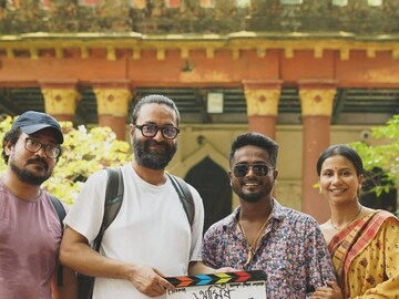  পরিচালনার আঙিনায় অরুণাভ খাসনবিশ। খুব শিগগিরই তার পরিচালনায় আসছে হরর-ড্রামা ‘আমিষ’