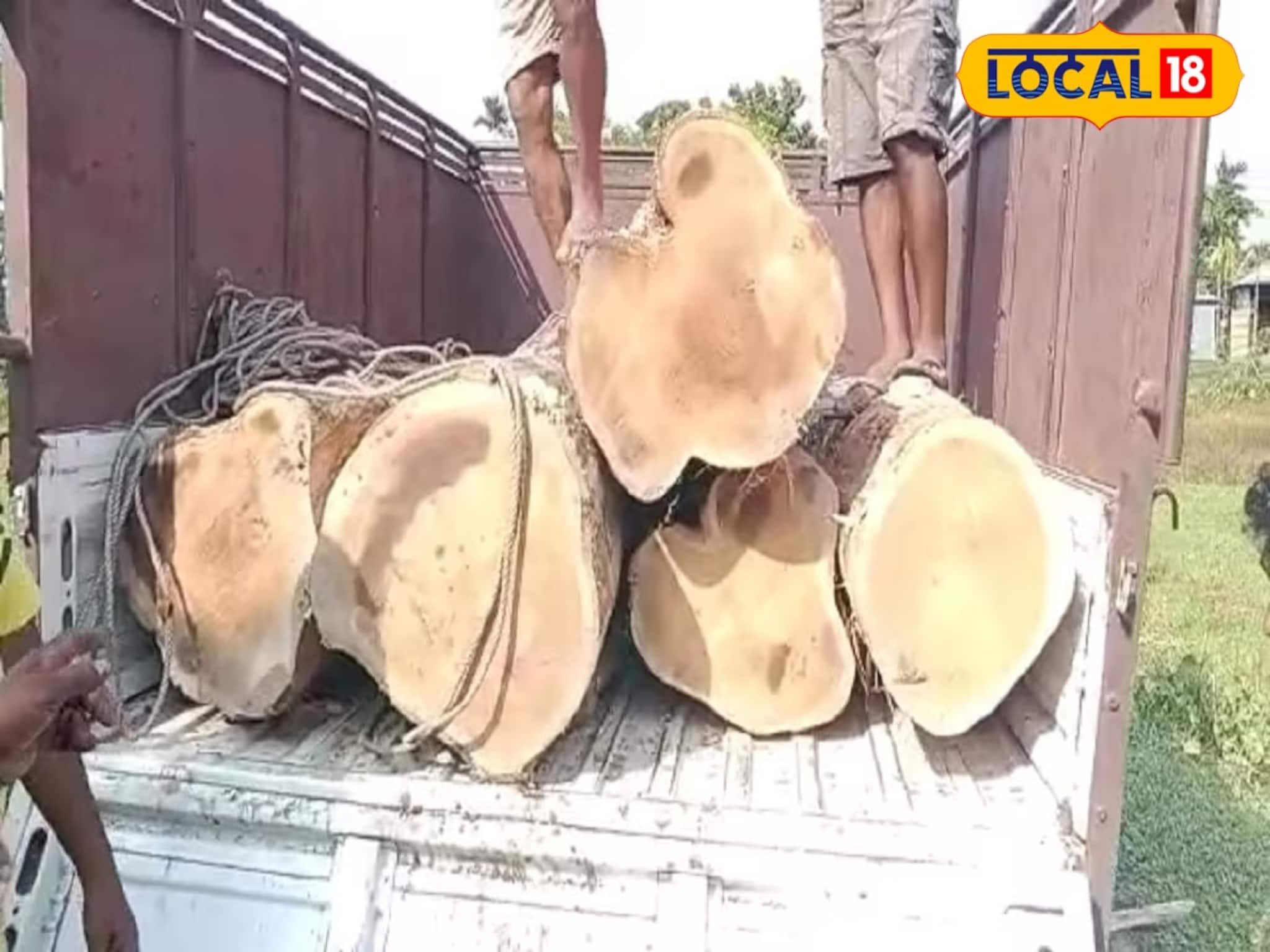 সেনাবাহিনীর গাড়িতে সেগুন কাঠ পাচারের চেষ্টা! শেষে তীরে এসে তরী ডুবলো