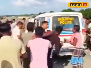 পুলিশকে মারধর, গাড়ি ভাঙচুর, রণক্ষেত্র পরিস্থিতি হরিশ্চন্দ্রপুরে