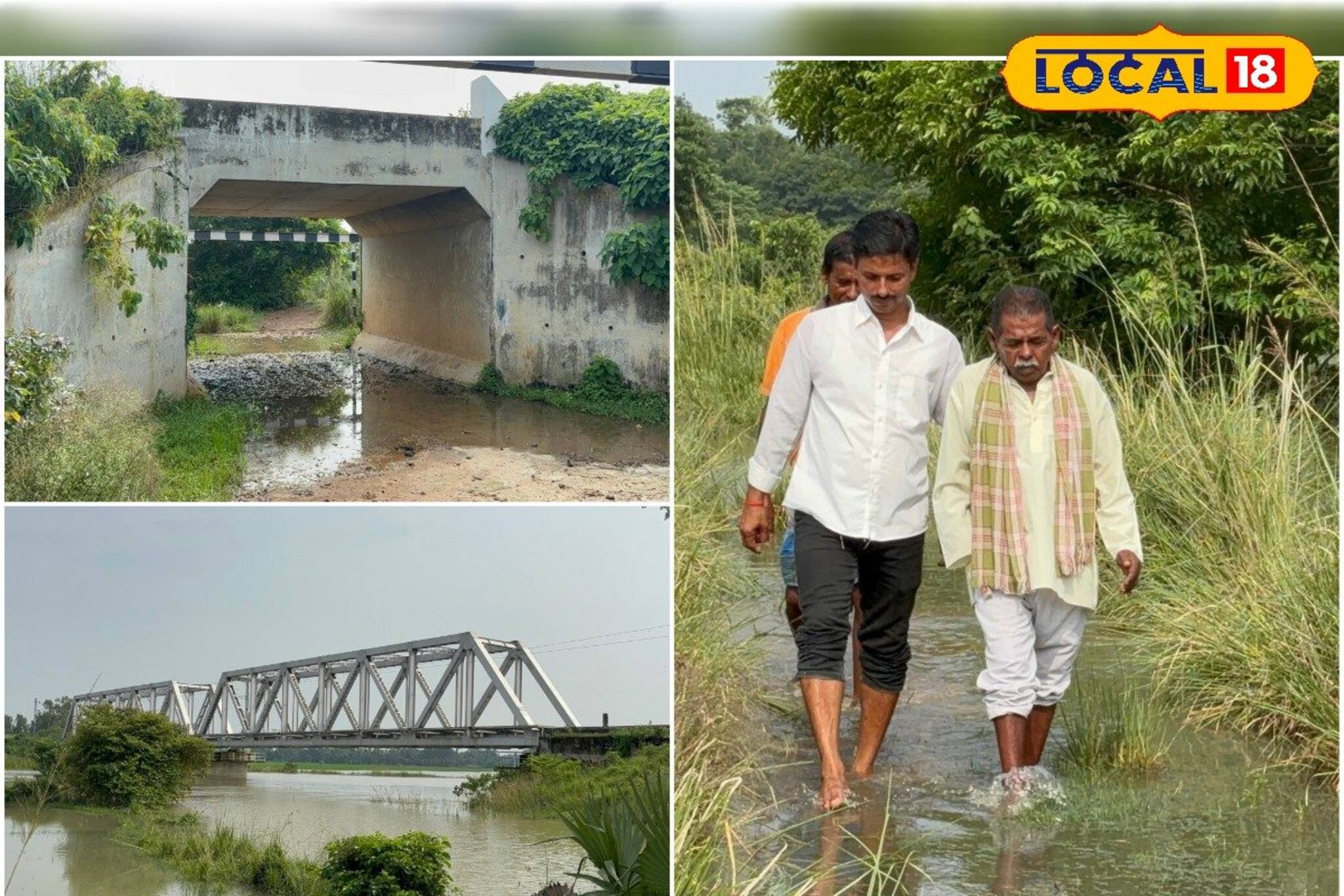 ভেঙে পড়ে রয়েছে কাঠের সেতু! সারাইয়ের টাকা নেই পঞ্চায়েতের ঘরে!