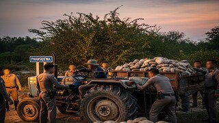 ট্রাক্টর বাজেয়াপ্ত করল পুলিশ