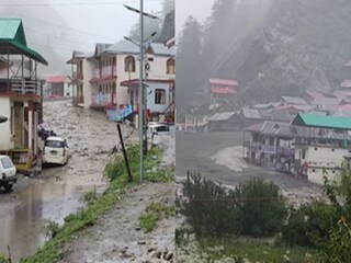 উত্তর কাশীতে বিপর্যয়ের মুহূর্ত৷ 