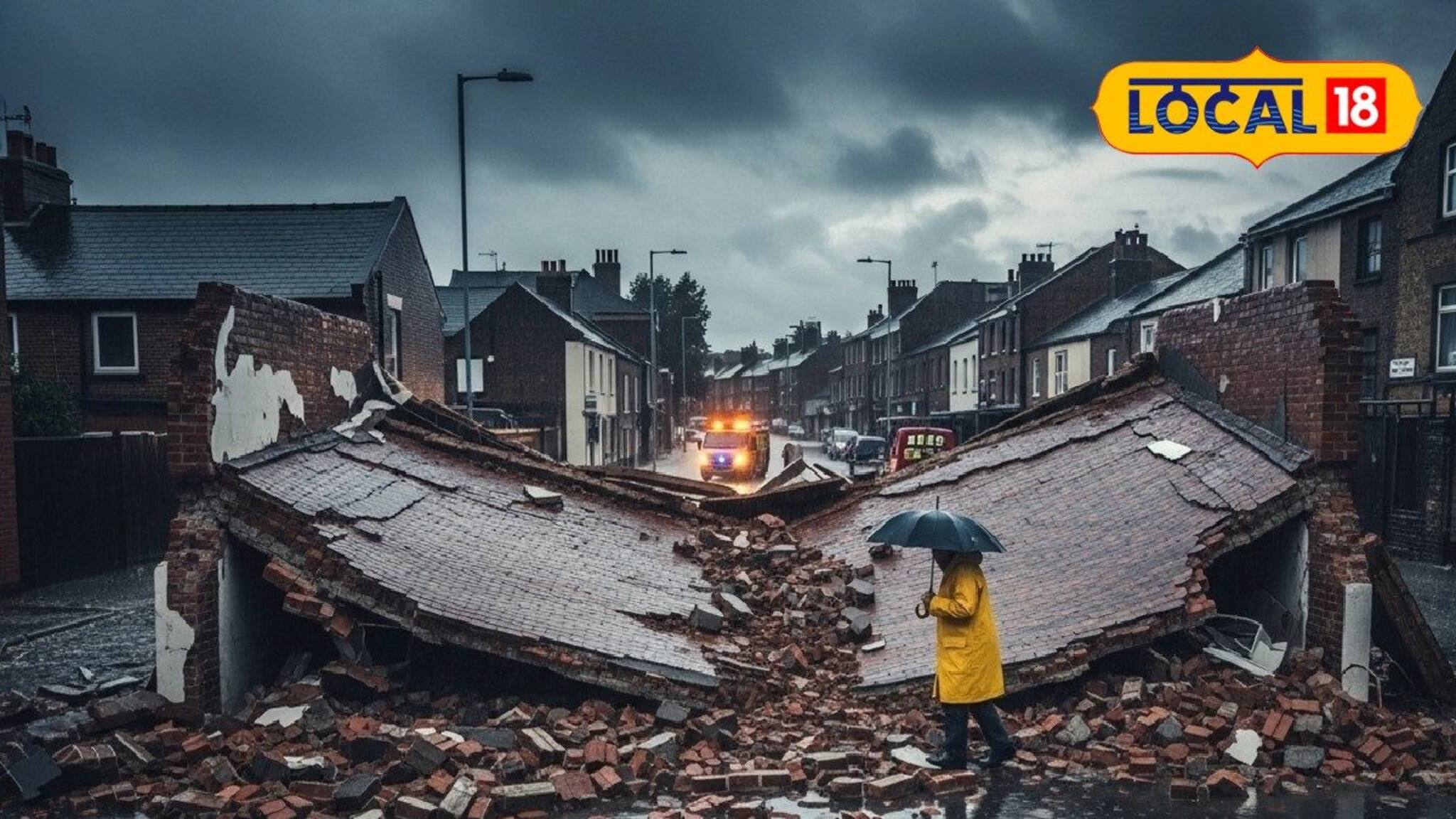 ঘুমের মধ্যেই নেমে এল চরম দুর্ভোগ! প্রবল বৃষ্টির ভোরে কড়া নাড়ল যমরাজ