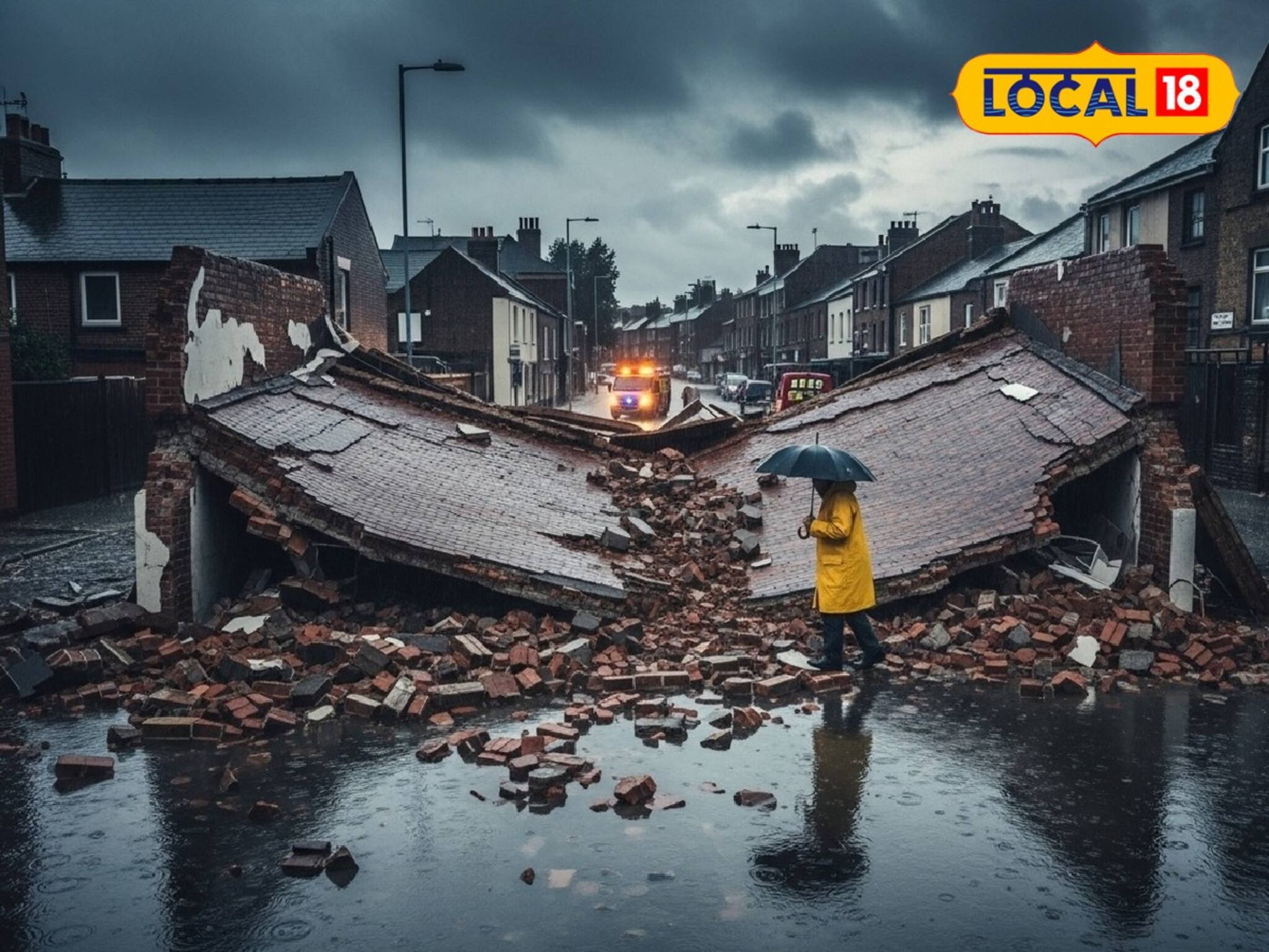 ঘুমের মধ্যেই নেমে এল চরম দুর্ভোগ! প্রবল বৃষ্টির ভোরে কড়া নাড়ল যমরাজ