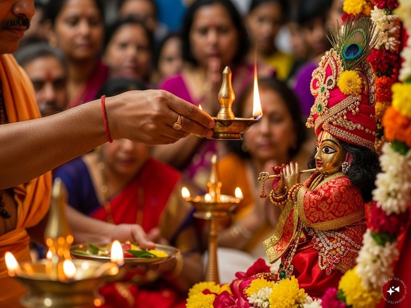  ২০২৫ সালে, জন্মাষ্টমী উৎসব পালিত হবে ১৬ই অগাস্ট, শনিবার। এই দিনে, ভগবান শ্রীকৃষ্ণের জন্মবার্ষিকী তাঁর শিশুরূপের পূজা করে ভজন কীর্তনের মাধ্যমে মহা জাঁকজমকের সঙ্গে পালিত হয়। 