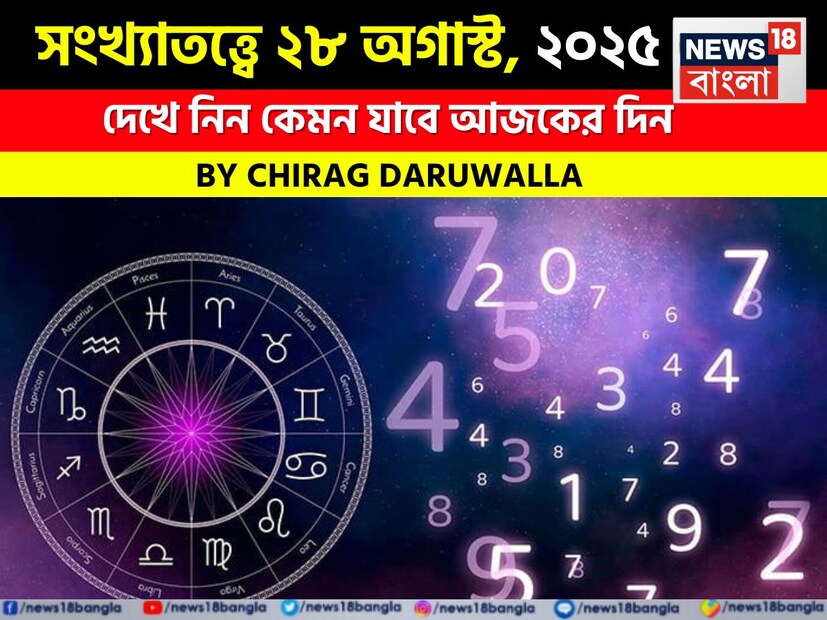 এই দিনটিতে জাতক জাতিকাদের আবেগের পরীক্ষা নেওয়া হবে। সমস্ত রাশির জাতক জাতিকাদের সাবধানতার সঙ্গে কাজ করার প্রয়োজন। সংখ্যা ১ মূলাঙ্কের জাতক জাতিকাদের উচিত বাড়িতে উত্তেজনা মোকাবিলা করা এবং ধৈর্যের সঙ্গে কাজ করা, প্রতারণার সম্ভাবনা এড়ানো, বিশেষ করে সম্পর্কের ক্ষেত্রে। সংখ্যা ২ মূলাঙ্কের জাতক জাতিকারা ক্ষমতা অনুভব করবেন, কিন্তু অনিশ্চয়তা এবং আর্থিক ঝুঁকির মুখোমুখি হতে পারেন। প্রেমজীবন অপ্রত্যাশিত ভাবে আঘাত হানবে। সংখ্যা ৩ মূলাঙ্কের জাতক জাতিকাদের আবেগের দ্বন্দ্ব চলবে এবং সংঘর্ষ এড়িয়ে চলা উচিত। আর্থিক প্রবাহ অব্যাহত থাকার সময় বুদ্ধিমত্তার সঙ্গে সঞ্চয় করা গুরুত্বপূর্ণ। সংখ্যা ৪ মূলাঙ্কের জাতক জাতিকাদের কিছু শেখার উপর মনোনিবেশ করতে হবে।