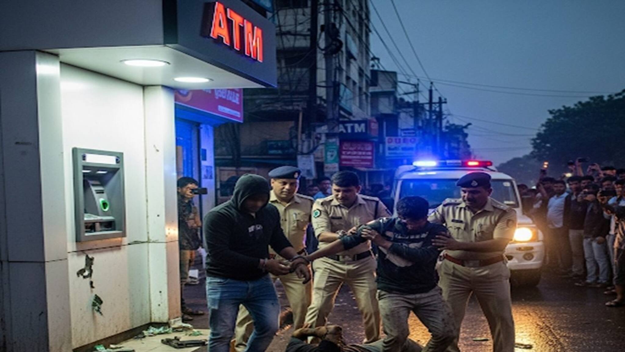 সাত সকালে ভরা বাজারের মধ্যে ATM লুঠ! গণধোলাই খেয়ে হাসপাতালের বিছানায় ৩ দুষ্কৃতি