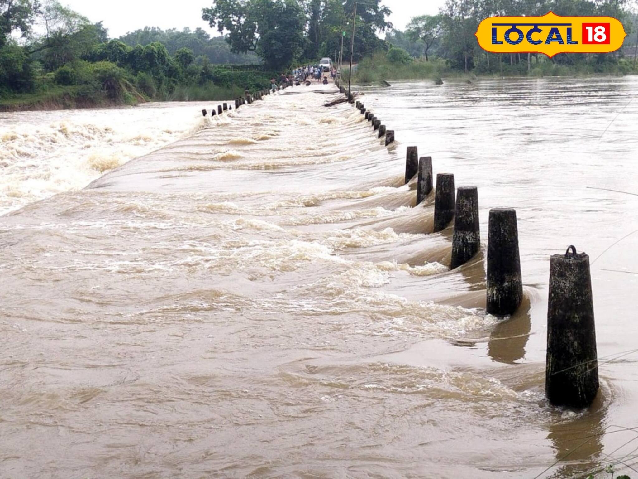 সেতুর পর সেতু জলের তলায়! ভয়াবহ জলবন্দি বাঁকুড়া
