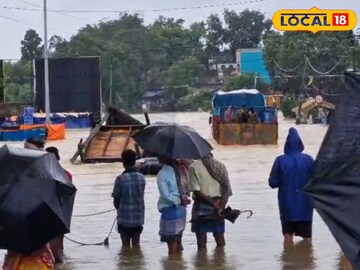 জলমগ্ন এলাকা। (প্রতিকী ছবি)
