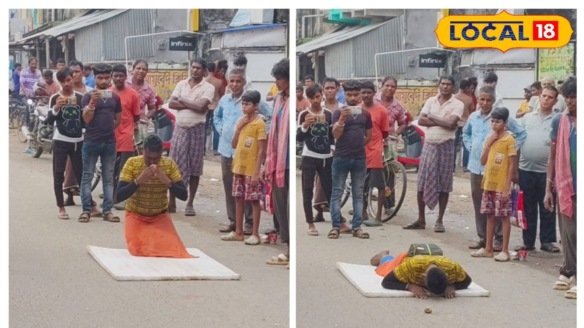 প্রয়াত বাবার জন্য ৫২ কিমি দন্ডি...! বাঁকুড়ার যুবকের শিবের মাথায় জল ঢালার সংকল্প অবাক করছে সকলে