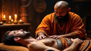 সাপের কামড়ে মৃত ব্যক্তিকে বাঁচানোর চেষ্টা Photo- Representative (Meta AI)