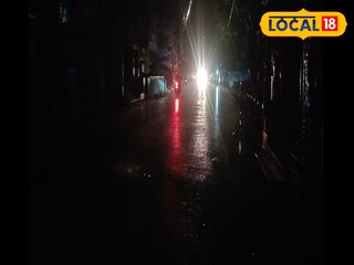 রাতের অন্ধকারে রাস্তা