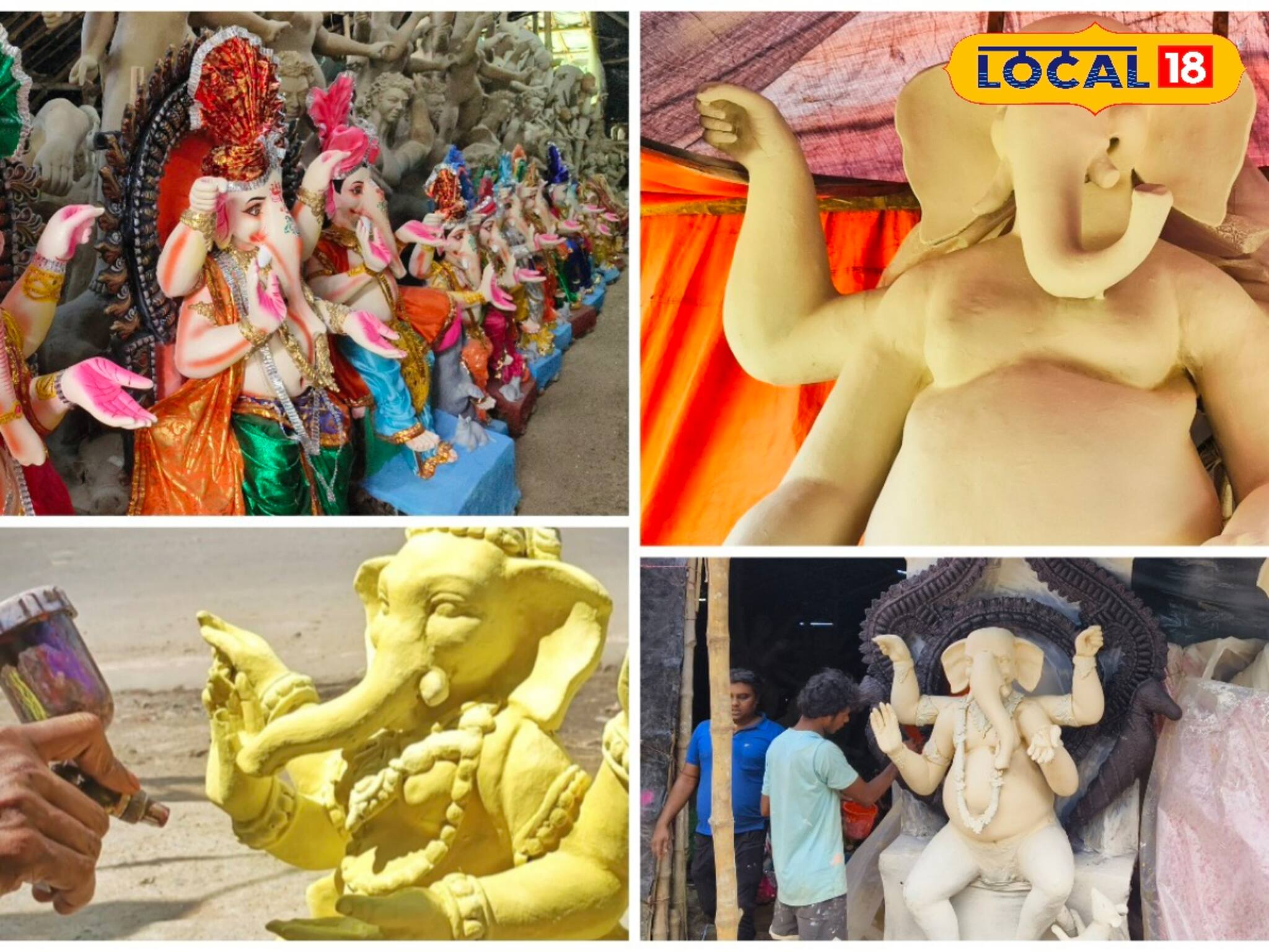 বিশ্বকর্মার খাসতালুকে দাপাদাপি সিদ্ধিদাতার! শিল্পাঞ্চলে বদলে যাচ্ছে উৎসবের ছবি