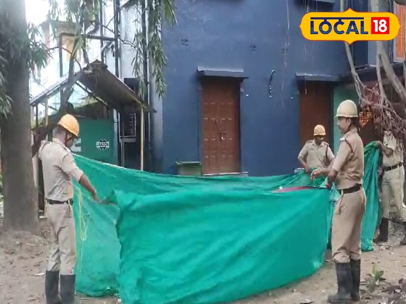 দমকলের তরফ থেকে গাছের নীচে সুরক্ষার ব্যবস্থা করা হয়, যাতে তিনি আহত না হন। আর এই ঘটনাকে কেন্দ্র করে এদিন হঠাৎ চাঞ্চল্যের সৃষ্টি হয় ভিরিঙ্গি শ্মশান কালী মন্দির প্রাঙ্গণে।