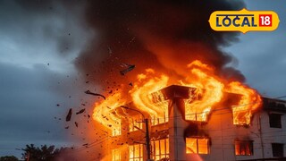 আগ্নিকান্ড Image Courtesy: AI আগ্নিকান্ড Image Courtesy: AI