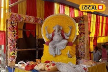 গণেশ চতুর্থীতে এবার বড় চমক বালুরঘাটে, শ্বেতশুভ্র ১২ ফুটের গণেশ দেখবেন বাসিন্দারা