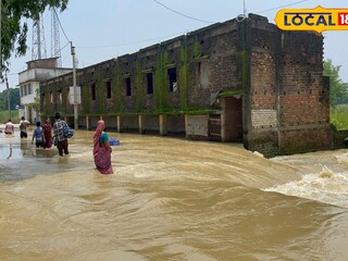 ঘাটালে বন্যা।