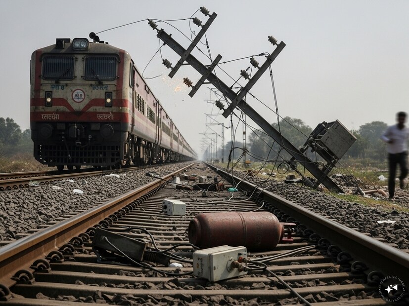 গত কয়েক মাসে, রেললাইনে গ্যাস সিলিন্ডার এবং বৈদ্যুতিক খুঁটি স্থাপনের অনেক খবর পাওয়া গেছে। সময়মতো ব্যবস্থা নেওয়ার ফলে একটি বড় দুর্ঘটনা এড়ানো গেছে। চলন্ত ট্রেনের সামনে রিল তৈরি করতে গিয়ে অনেক মানুষ প্রাণ হারিয়েছেন। এখন বিহারের ভোজপুর জেলায় রিল তৈরি করতে গিয়ে যাত্রীদের উপর হামলার ভিডিওটি আরও গুরুতর করে তুলেছে। এই ধরনের ঘটনা এবং ঘটনা মোকাবেলায় কঠোর হওয়া অত্যন্ত গুরুত্বপূর্ণ, যাতে যারা এটি করে তারা কঠোর শিক্ষা পেতে পারে।Generated image
