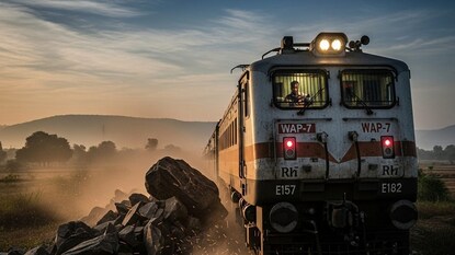 ভারতীয় রেল। ছবিঃ এআই। ভারতীয় রেল। ছবিঃ এআই।