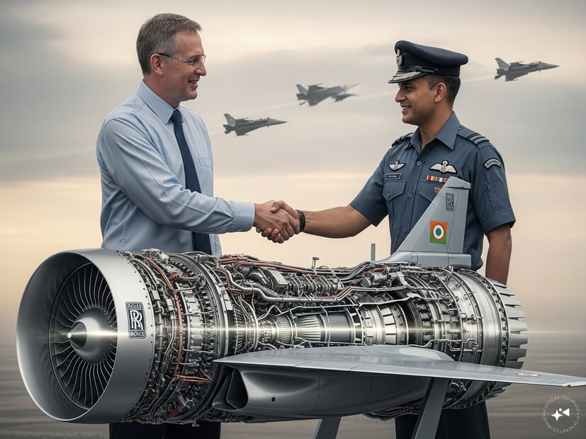 ২০২৫ সালের এপ্রিলে ব্রিটেনের Rolls-Royce ভারতকে প্রস্তাব দেয়— যৌথ উন্নয়ন এবং সম্পূর্ণ মেধাস্বত্ব হস্তান্তর। প্রস্তাবিত ইঞ্জিনে থাকবে প্রায় ৭৫ কিলোনিউটন ড্রাই এবং ১১০–১৩০ কিলোনিউটন আফটারবার্নার থ্রাস্ট। পাশাপাশি, ২০৩০ সালের মধ্যে ভারত থেকে যন্ত্রাংশ সংগ্রহ দ্বিগুণ করার প্রতিশ্রুতিও দিয়েছে তারা, যা শিল্পোন্নয়ন ও কর্মসংস্থানে সহায়ক হবে।