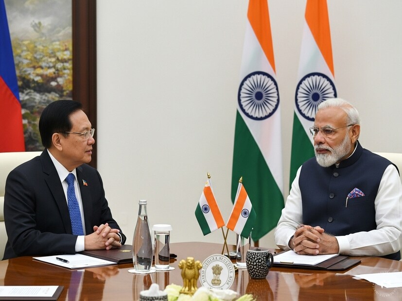 এবার এলেন প্রেসিডেন্ট ফার্দিনান্দ মার্কোস জুনিয়র। ভারতের পক্ষে ইন্দিরা গান্ধি (১৯৮১), রাষ্ট্রপতি আর. ভেঙ্কটরামন (১৯৯১), এপিজে আব্দুল কালাম (২০০৬), মনমোহন সিং (২০০৭), নরেন্দ্র মোদী (২০১৭) এবং রাষ্ট্রপতি রামনাথ কোবিন্দ (২০১৯) ফিলিপিন্স সফর করেছেন।