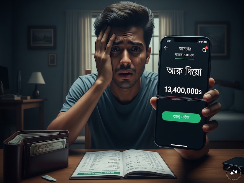 কিন্তু, পুলিশি তদন্তে জানা যায়, অ্যাপে কোনও কারিগরি ত্রুটির কারণে এই সংখ্যা দেখা গিয়েছিল৷ ওই মৃত মহিলার ব্যাঙ্ক অ্যাকাউন্টে কোনও টাকা ছিল না৷ Generated image
