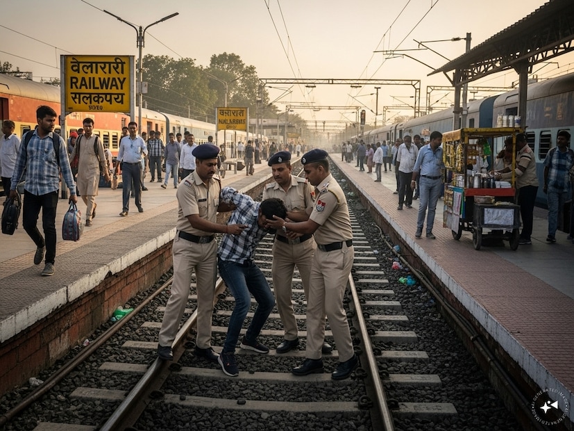RPF শুধুমাত্র ট্রেনের ভিতরে বা প্ল্যাটফর্মেই নয়, ট্রেন সংক্রান্ত যে কোনও অপরাধের বিষয়েই কড়া পদক্ষেপ করে থাকে৷ তেমনই একটি পদক্ষেপের কথা সম্প্রতি সামনে এসেছে৷ Generated image