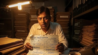 বাবার নাম রাক্ষস, মায়ের নাম কারাফতান, আবেদনকারী একটা দানব; বিহারের ভোটার তালিকায় যা হচ্ছে...ছবিঃ এআই। 