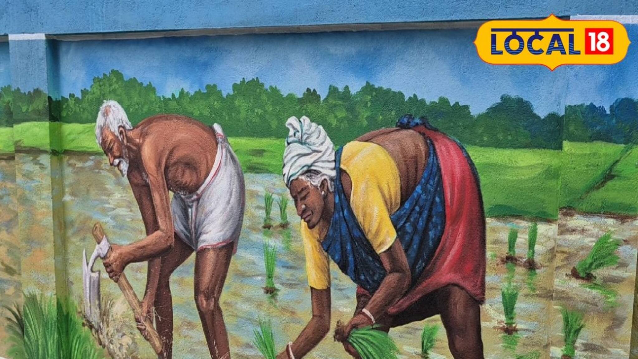 সরকারি অফিসে নিজের কেরামতি দেখালেন যুবক! সেই দেওয়াল এখন সেলফি পয়েন্ট