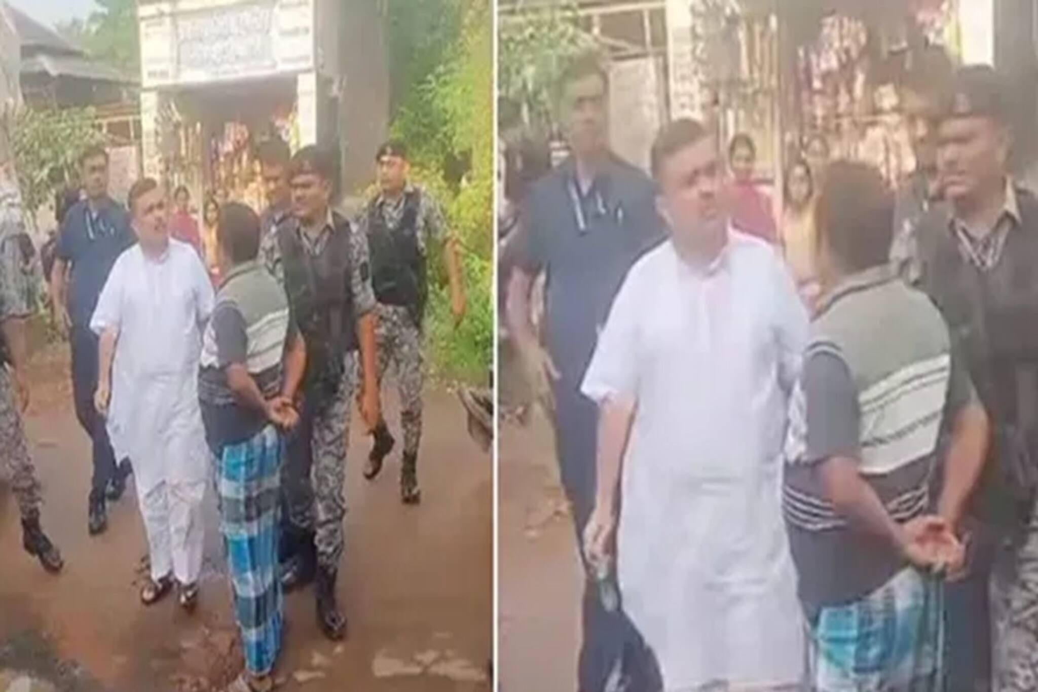 শুভেন্দুর সামনে সাহসে বলেছিলেন 'জয় বাংলা'! তারপরেই বিরাট চমক! সেই মইদুলের বাড়িতে কে গেল?