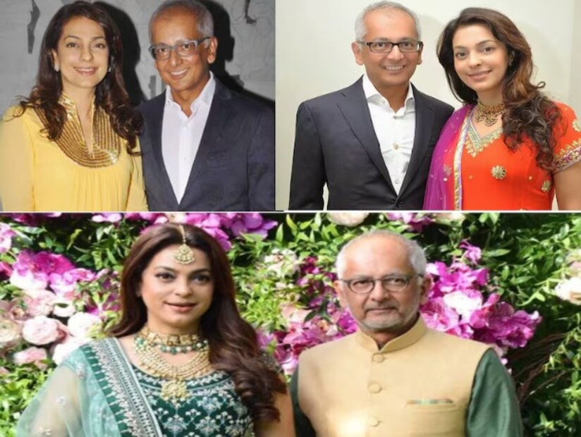 জুহি চাওলা এবং জয় মেহতা: এই তালিকায় প্রথমেই নাম আসে নব্বইয়ের দশকের বিখ্যাত বলিউড অভিনেত্রী জুহি চাওলার। জুহি তাঁর মিষ্টি হাসি এবং সুন্দর চেহারার জন্য পরিচিত। ১৯৮৮ সালে, তিনি একটি সাক্ষাৎকারে বলেছিলেন যে তিনি একজন সুদর্শন সঙ্গী চান। পরে ১৯৯৫ সালে তিনি ব্যবসায়ী জয় মেহতাকে বিয়ে করেন। তাঁর ক্যারিয়ারের কারণে, জুহি দীর্ঘদিন ধরে এই বিয়ে গোপন রেখেছিলেন। তিনি জয় মেহতাকে মিডিয়া থেকে দূরে রেখেছিলেন। জয় মেহতা জুহির চেয়েও বয়সে অনেকটা বড়। জয় মেহতার প্রথম দেখা জুহি চাওলার সঙ্গে রাকেশ রোশনের মাধ্যমে কারোবার ছবির সেটে হয়। তাদের এই অমিল জুটি দেখে ভক্তরা অবাক হয়েছিলেন। জয় মেহতা একটি বহুজাতিক কোম্পানির মালিক। এটি জয় মেহতার দ্বিতীয় বিয়ে। তাঁর প্রথম বিয়ে ছিল যশ বিড়লার বোন সুজাতার সঙ্গে। 