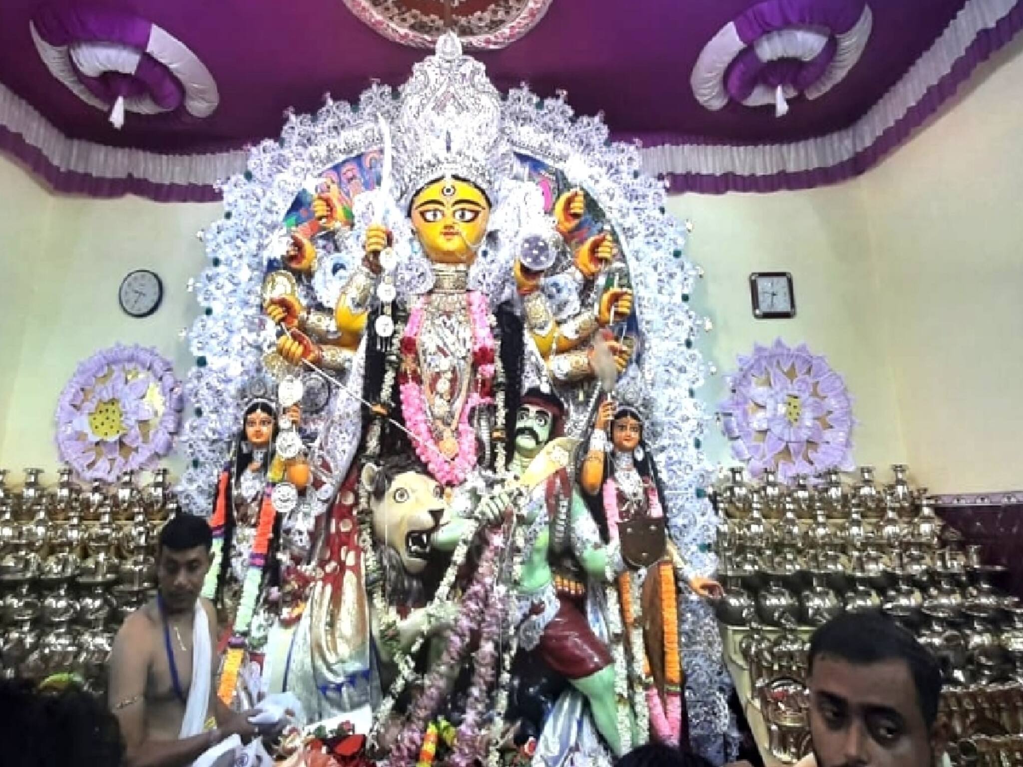 সময়ের আগে 'বাপেরবাড়িতে' উমা! এখানে পুজো শুরু